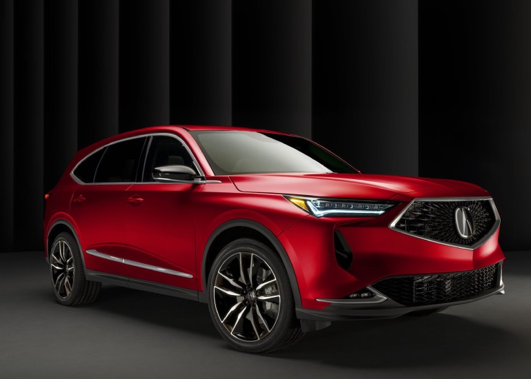 2022 Acura MDX Red