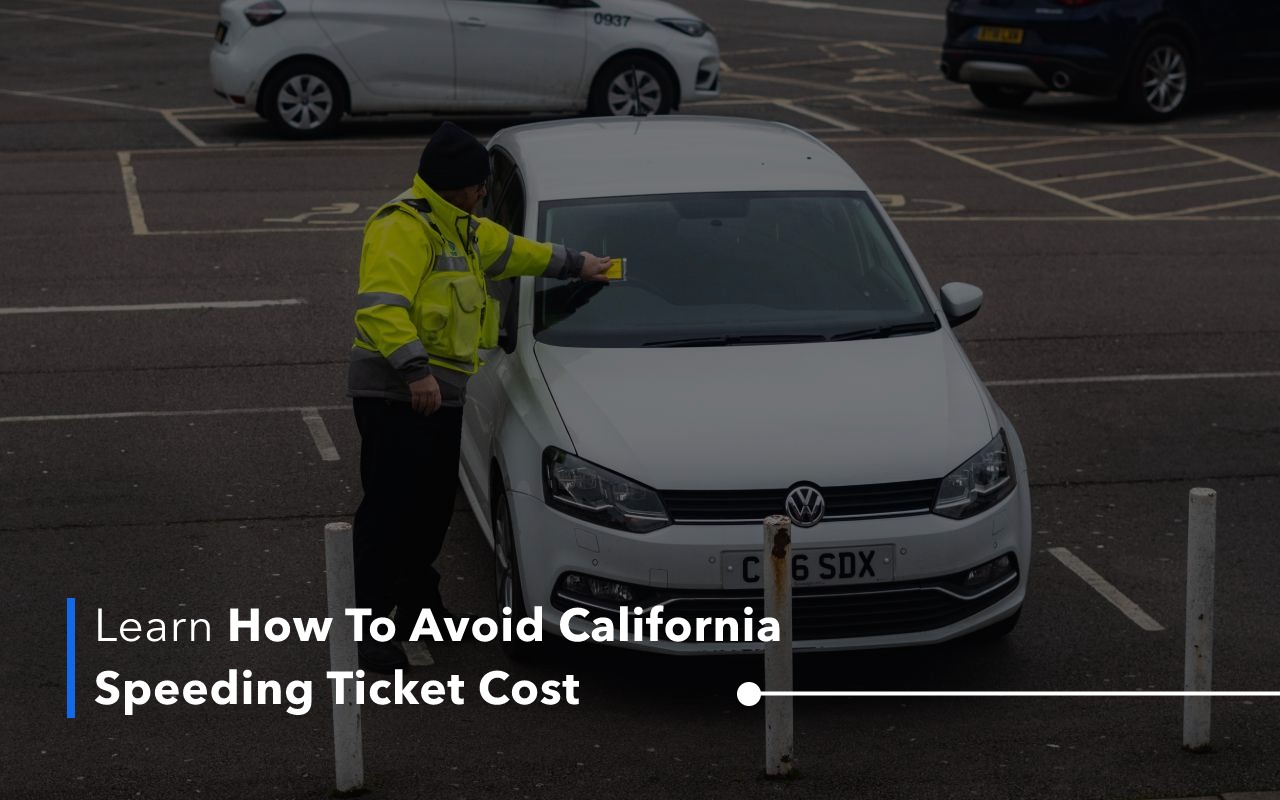 California Speeding Ticket Cost