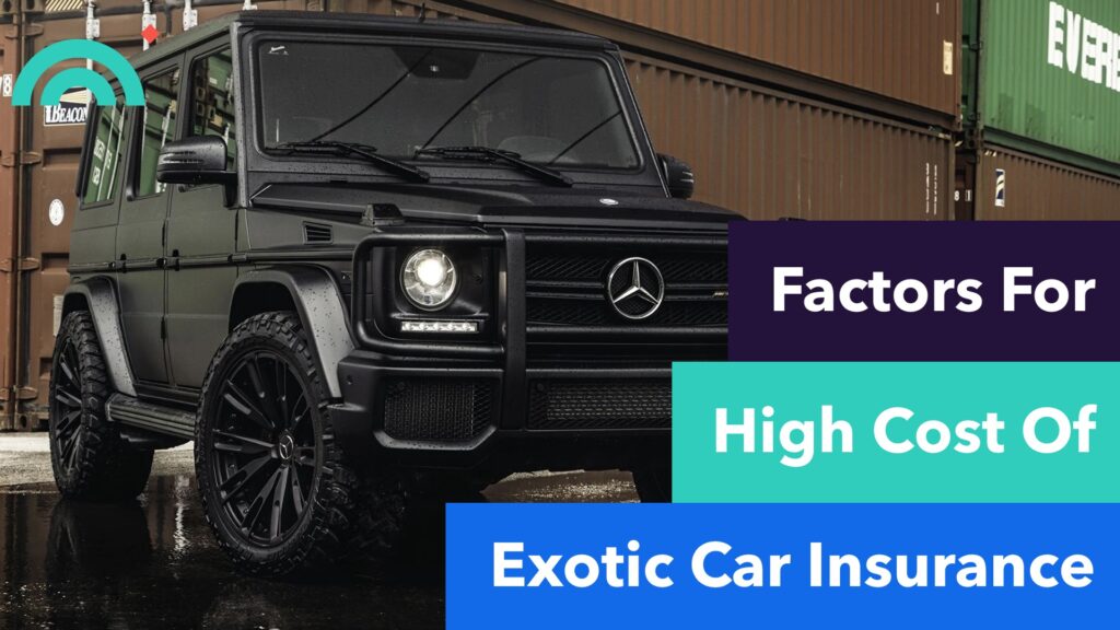 High Cost Of Exotic Car Insurance
