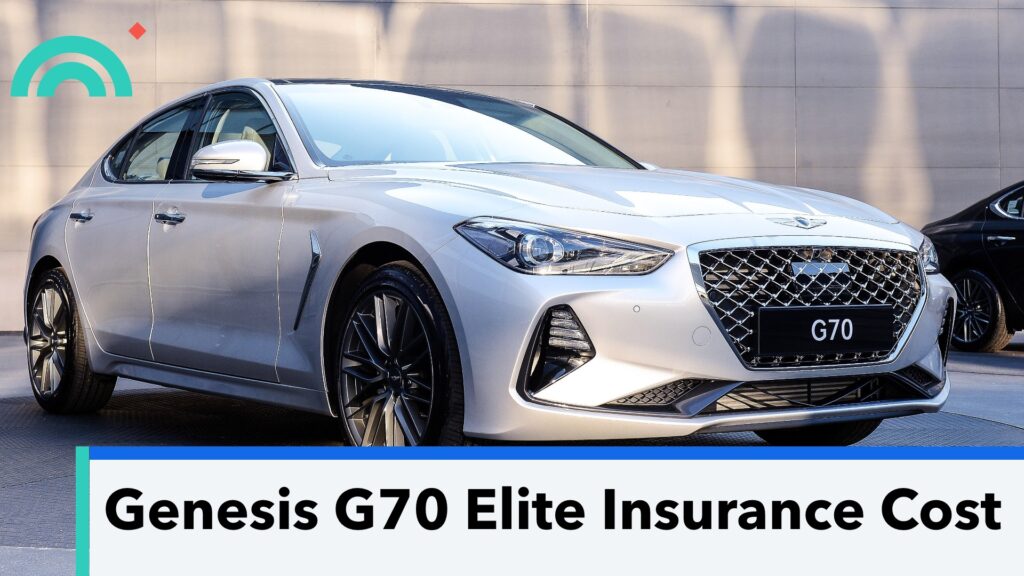 Genesis G70 Elite Insurance Cost