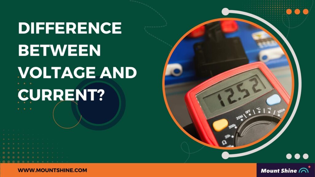 Difference Between Voltage And Current
