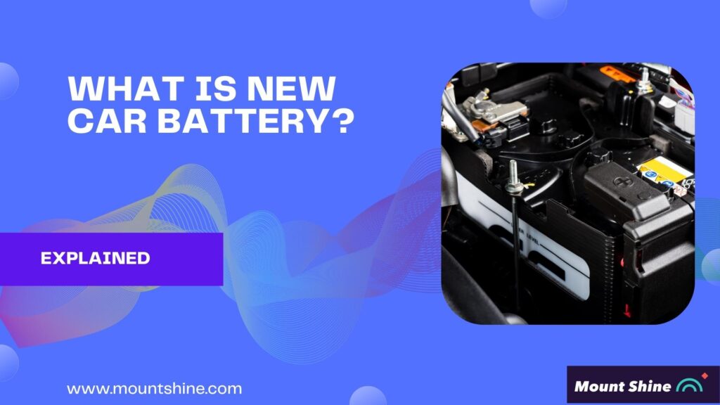 New Car Battery