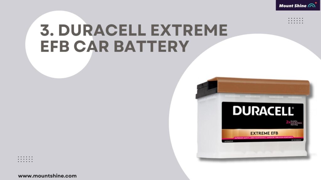 Duracell Extreme EFB Car Battery