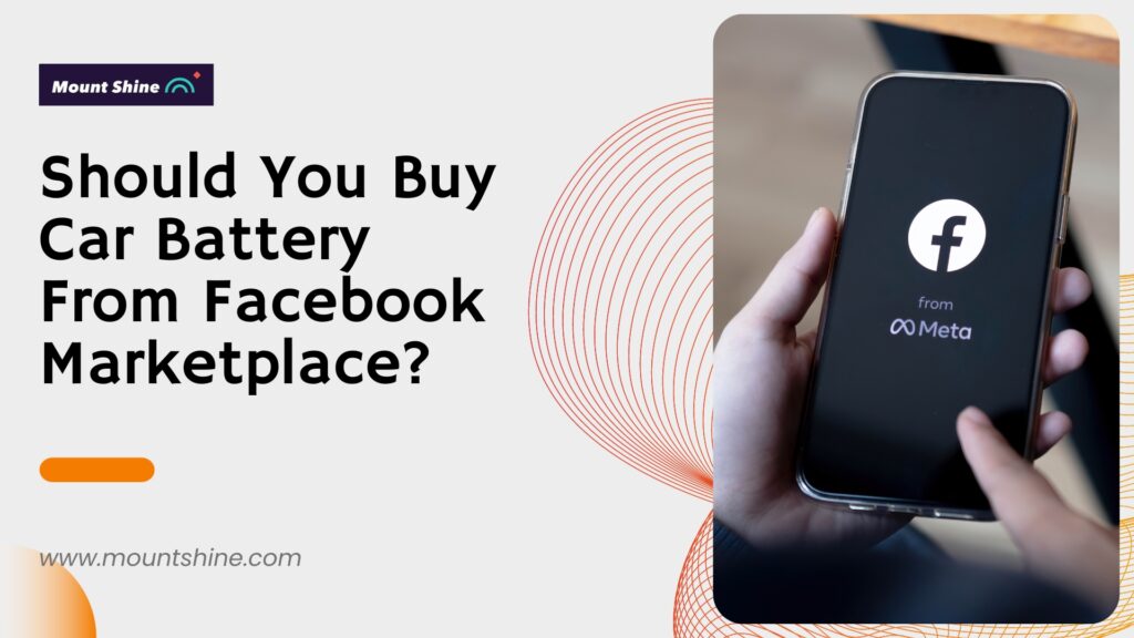 Facebook Marketplace To Buy Car Battery